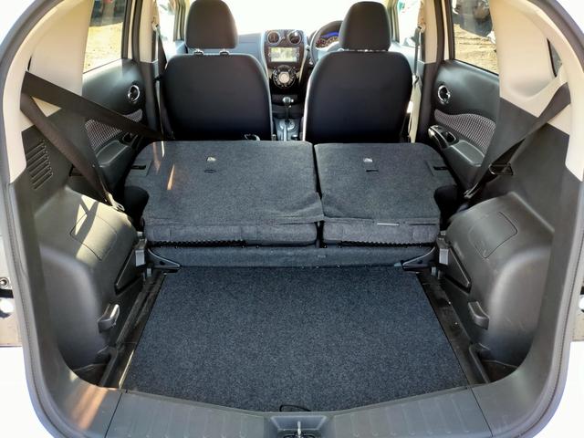 ノート ライダー オーテック 全国保証 地デジナビ Bluetooth バックカメラ ETC オートエアコン 純正アルミホイール フルフラットシート USB LEDヘッドライトバルブ(32枚目)