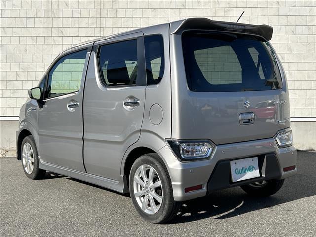 ワゴンＲスティングレー ハイブリッドＸ　禁煙車　４ＷＤ　社外オーディオ　アイドリングストップ　コーナーセンサー　衝突被害軽減ブレーキ　車線逸脱警報　横滑り防止装置　盗難防止装置　ＬＥＤヘッドライト　シートヒーター　冬タイヤ積み込み（38枚目）