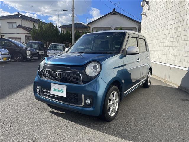 Ｎ－ＯＮＥ プレミアム　禁煙車　社外ＳＤナビ　フルセグＴＶ　ＡＭ／ＦＭ／Ｂｌｕｅｔｏｏｔｈ接続　衝突軽減ブレーキ　横滑り防止装置　純正１４インチアルミホイール　オートライト　純正フロアマット　純正ドアバイザー（4枚目）