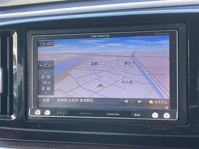 Ｎ－ＯＮＥ プレミアム　禁煙車　社外ＳＤナビ　フルセグＴＶ　ＡＭ／ＦＭ／Ｂｌｕｅｔｏｏｔｈ接続　衝突軽減ブレーキ　横滑り防止装置　純正１４インチアルミホイール　オートライト　純正フロアマット　純正ドアバイザー（19枚目）