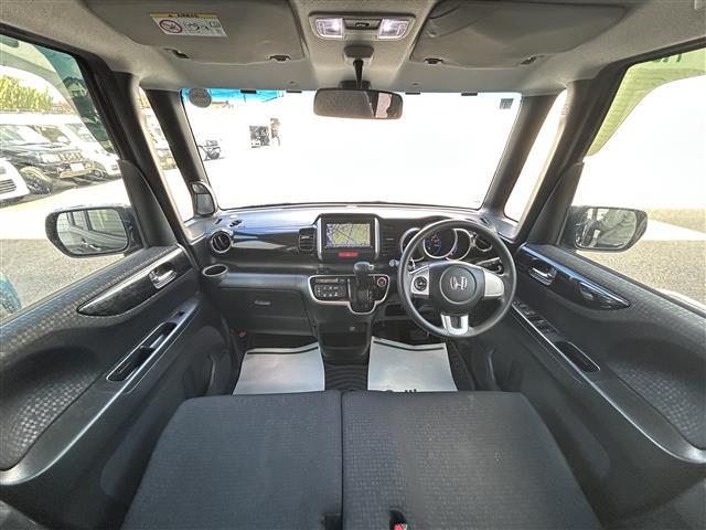 Ｎ－ＢＯＸカスタム Ｇ・Ｌパッケージ　ＳＤナビＴＶ　左側パワースライドドア　スマートキー　フルセグＴＶ　Ｂｌｕｅｔｏｏｔｈ　ＤＶＤ再生　横滑り防止装置　盗難防止装置　社外１４インチアルミ　ディスチャージヘッドライト（37枚目）