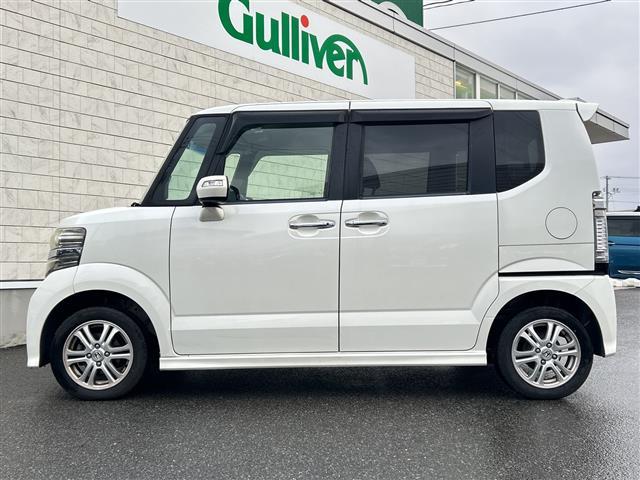Ｎ－ＢＯＸカスタム Ｇ・Ｌパッケージ　４ＷＤ　エクリプスＳＤナビＴＶ　フルセグＴＶ　ＥＴＣ　左側パワースライドドア　ドライブレコーダー　プッシュスタート　スマートキー　純正１４インチアルミ　ＨＩＤヘッドライト　アイドリングストップ（6枚目）