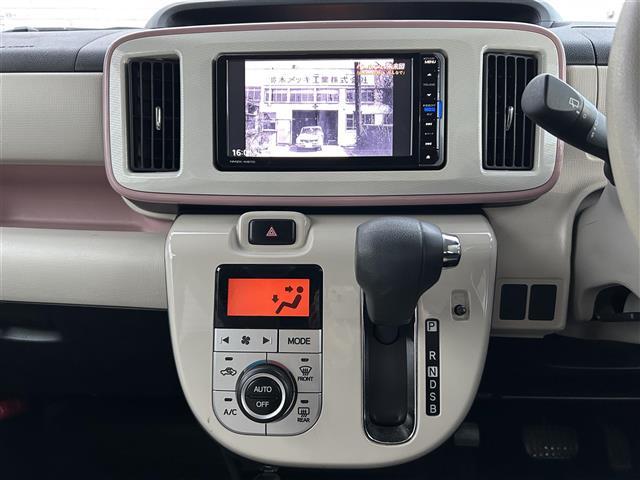 ムーヴキャンバス Ｘリミテッドメイクアップ　ＳＡＩＩ　純正ナビＴＶ　Ｂｌｕｅｔｏｏｔｈ　両側電動スライドドア　全周囲カメラ　衝突被害軽減システム　アイドリングストップ　オートライト　横滑り防止装置　純正フロアマット　スマートキー　夏タイヤ積載（23枚目）