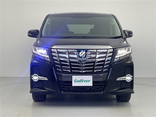 アルファードハイブリッド ＳＲ　禁煙　純正１０型ナビ　純正フリップダウンモニター　クルーズコントロール　両側パワースライドドア　ハーフレザーシート　パワーシート　ビルトインＥＴＣ　バックカメラ　スマートキー　オートマチックハイビーム（19枚目）