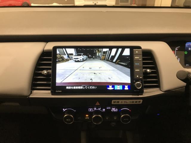 フィット ＲＳ　レンタカー登録　ＲＳ専用エクステリア　運転支援機能　９インチ純正ナビ　ドラレコ　ＥＴＣ　電子制御パーキングブレーキ　ＬＥＤヘッドライト　ＬＥＤルームランプ　フロアマット　１６インチアルミホイール（13枚目）