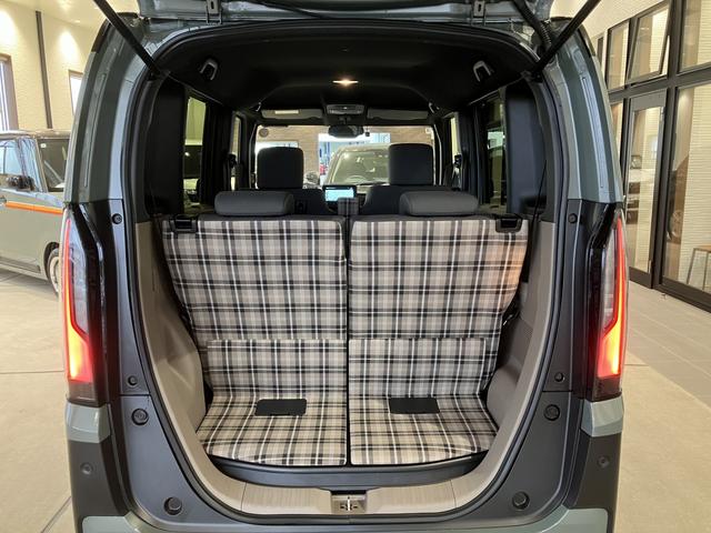 Ｎ－ＢＯＸジョイ ベースグレード　フロアマット　８インチ純正ナビ　ＥＴＣ　シートヒーター　運転支援　フルＬＥＤヘッド　両側パワスラ　７インチ液晶メーター　ＵＳＢ　３６０°ＵＶ・ＩＲカットガラス　チエック柄撥水ファブリック　２トーン（48枚目）