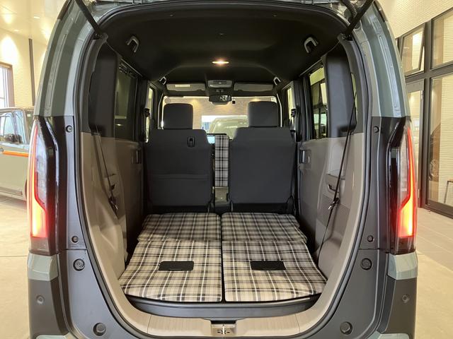 Ｎ－ＢＯＸジョイ ベースグレード　フロアマット　８インチ純正ナビ　ＥＴＣ　シートヒーター　運転支援　フルＬＥＤヘッド　両側パワスラ　７インチ液晶メーター　ＵＳＢ　３６０°ＵＶ・ＩＲカットガラス　チエック柄撥水ファブリック　２トーン（49枚目）