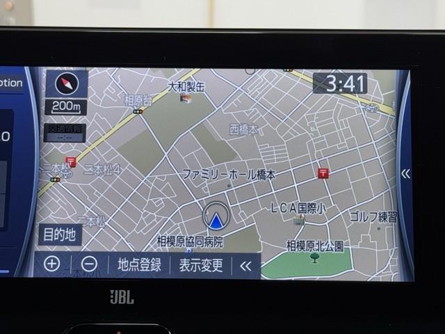 ハリアーハイブリッド Ｚ　パノラミックルーフ　エアロ　地上デジタル　衝突被害軽減　サイドエアバッグ　ＬＥＤランプ　Ｂモニタ　クルコン　ナビＴＶ　１オーナー　アイドリングストップ　横滑り防止装置　スマートキー　盗難防止システム（5枚目）