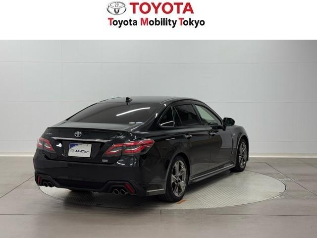 クラウンハイブリッド RSアドバンス クルーズC PCS ドラレコ付き バックモニター Wエアバッグ 本革シート DVD TVナビ 地デジ インテリキー 運転席エアバッグ パワーシート AUX アルミ メモリナビ パワーウィンドウ ETC(2枚目)