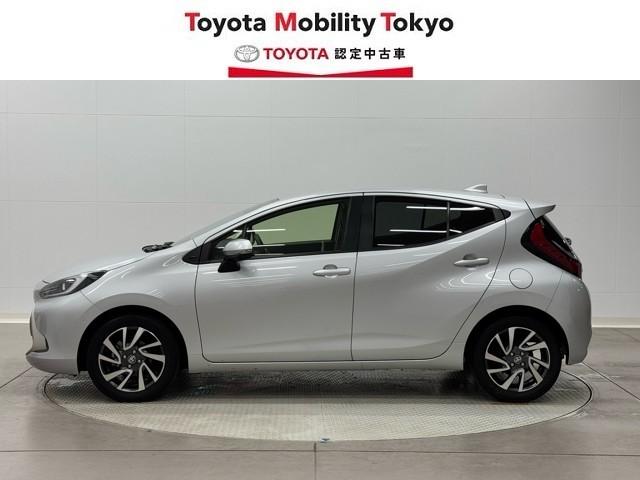 アクア Ｇ　ＶＳＣ　アルミ　衝突軽減ブレーキ　メモリナビ　アイドルストップ　パワーシート　バックモニター　ＬＥＤ　クルーズコントロール　スマートキー　ＥＴＣ車載器　ＡＣ１００Ｖ　ドライブレコーダー　フルセグＴＶ（3枚目）