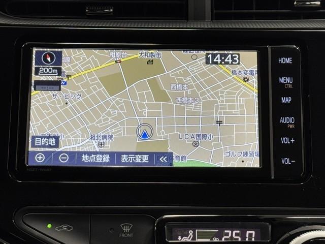 アクア Ｓスタイルブラック　ＡＵＸ端子　ＥＣＯモード　記録簿あり　バックモニタ－　地デジフルセグ　ナビＴＶ　イモビライザー　ＬＥＤライト　スマートキープッシュスタート　ＥＴＣ付き　Ｗエアバッグ　キーフリ　メモリーナビゲーション（5枚目）