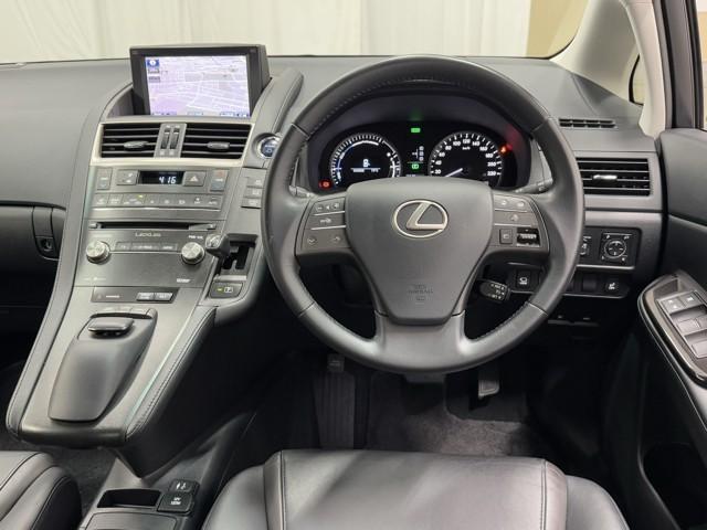 HS HS250h バージョンC 盗難防止システム メモリーナビ LEDヘッド パワーウィンドウ パワーステアリング 黒革シート 地デジ Rカメラ クルーズコントロール ミュージックプレイヤー接続可 ドライブレコーダー DVD ETC(4枚目)