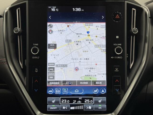 レヴォーグ ＳＴＩスポーツ　ＥＸ　ドライブレコーダ　地デジ　クルコン　横滑り防止　ミュージックプレイヤー接続可　フルオートエアコン　記録簿　ＥＴＣ　助手席エアバッグ　アイドリングストップ　４ＷＤ　サイドエアバッグ　アルミホイール　ＰＳ（5枚目）