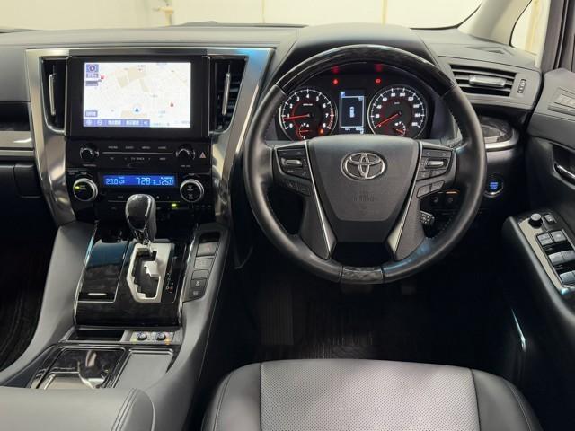 アルファード 2.5S Cパッケージ 両電動ドア Bモニタ 地デジ 1オーナー 定期点検記録簿 DVD再生可能 リアオートエアコン ナビテレビ 横滑り防止 クルコン AC100V電源 セキュリティ ETC車載器 LEDヘッドライト ABS(4枚目)