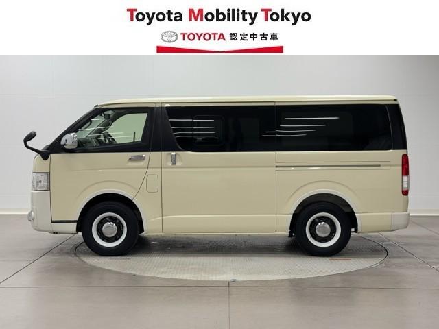 ハイエースバン スーパーGL リラクベース タイプII メモリーナビ フルセグ バックカメラ ドラレコ ETC スマートキー バックカメラ LEDヘッドランプ パワーウィンドウ ABS イモビライザー 横滑り防止装置 オートエアコン 記録簿(3枚目)