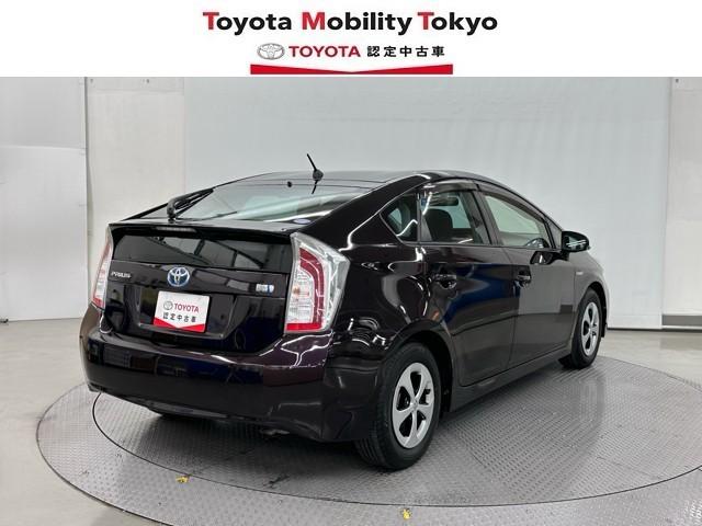 プリウス ジョシュセキリフトアップＡ　メモリーナビ　フルセグ　バックカメラ　ＥＴＣ　ドラレコ　スマートキー　イモビライザー　ＨＩＤヘッドライト　横滑り防止装置　オートエアコン　パワーウィンドウ　ＡＢＳ　純正アルミ　記録簿（3枚目）