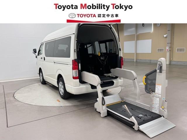 ハイエースバン WEL クルマイスシヨウB メモリーナビ バックカメラ ワンセグ 衝突被害軽減ブレーキ ABS ドライブレコーダー キーレス イモビライザー パワーウィンドウ 片側電動スライドドア 横滑り防止装置 ハロゲンライト 記録簿(2枚目)