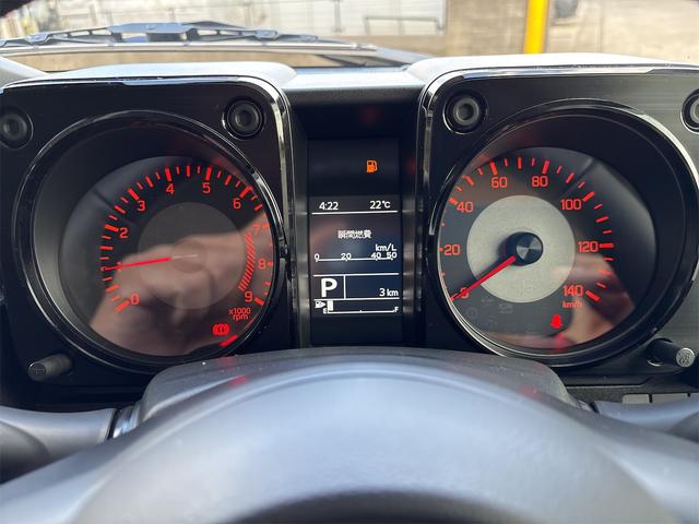 ジムニー ＸＣ　４ＷＤ　４ＡＴ　届出済未使用車　スズキセーフティサポート付　ＬＥＤヘッドライト　車線逸脱警報　衝突軽減システム　スマートキー　オートライト　電動格納ミラー　シートヒーター　アイドリングストップ（14枚目）