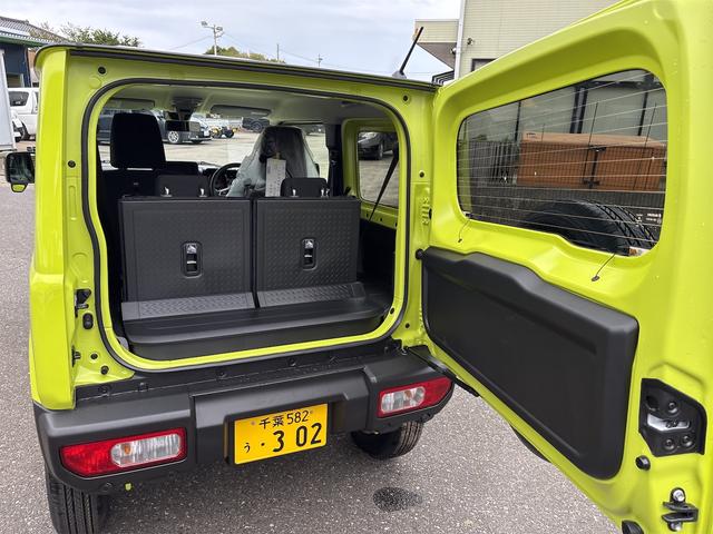 ジムニー XC 届出済未使用車 4AT ブラック2トーンルーフ仕様 スズキセーフティサポート LEDヘッドライト ヘッドランプウオッシャー スマートキー 16インチアルミホイール(35枚目)