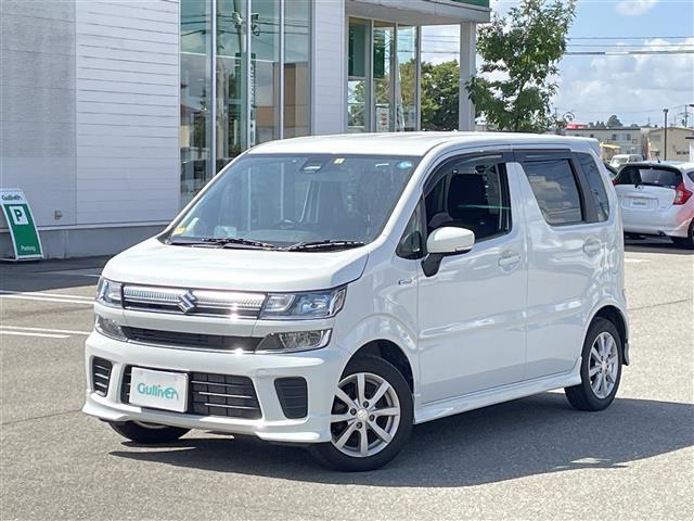 ワゴンＲ ハイブリッドＦＺ　４ＷＤ　ワンオーナー　社外ナビ　Ｂｌｕｅｔｏｏｔｈ　Ｂカメラ　横滑り防止　衝突軽減ブレーキ　レーンキープアシスト　アイドリングストップ　シートヒーター　ヘッドアップディスプレイ　スマートキー（17枚目）