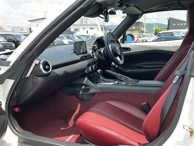 ロードスターRF VS 純正ナビ 純正CD DVD Bluetooth フルセグ バックカメラ ETC 前席シートヒーター 前後コーナーセンサー 純正17インチアルミ スペアキー(23枚目)