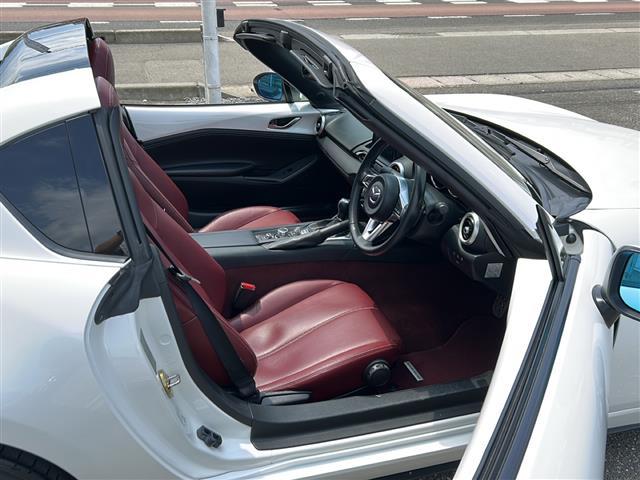 ロードスターRF VS 純正ナビ 純正CD DVD Bluetooth フルセグ バックカメラ ETC 前席シートヒーター 前後コーナーセンサー 純正17インチアルミ スペアキー(27枚目)