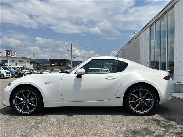 ロードスターRF VS 純正ナビ 純正CD DVD Bluetooth フルセグ バックカメラ ETC 前席シートヒーター 前後コーナーセンサー 純正17インチアルミ スペアキー(36枚目)