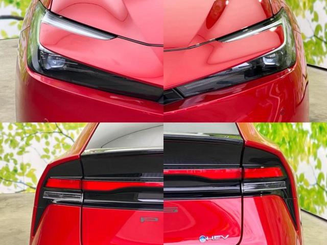 プリウス Z ガラスルーフ/保証書/ディスプレイオーディオ+ナビ/デジタルインナーミラー/トヨタセーフティセンス/シートヒーター 前席/全方位モニター/車線逸脱防止支援システム/シート 合皮 衝突被害軽減システム(61枚目)