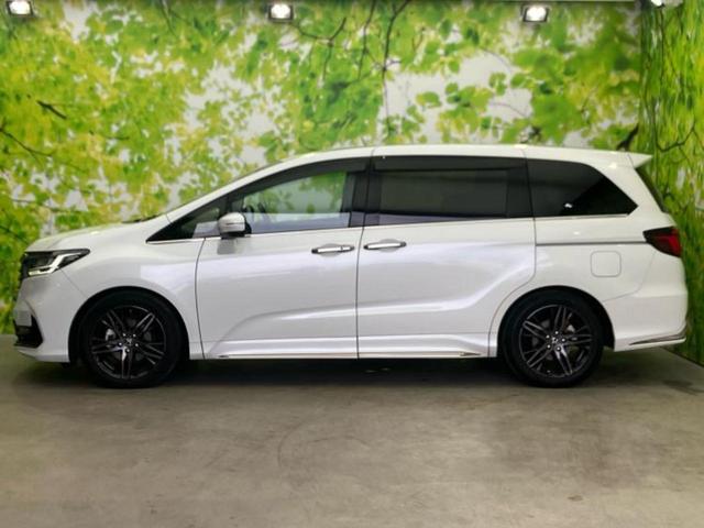 オデッセイハイブリッド eHEVアブソルート・EX 保証書/純正 10インチ SDナビ/衝突安全装置/両側電動スライドドア/シートヒーター/車線逸脱防止支援システム/シート ハーフレザー/電動バックドア/ドライブレコーダー 前後 衝突被害軽減システム(2枚目)