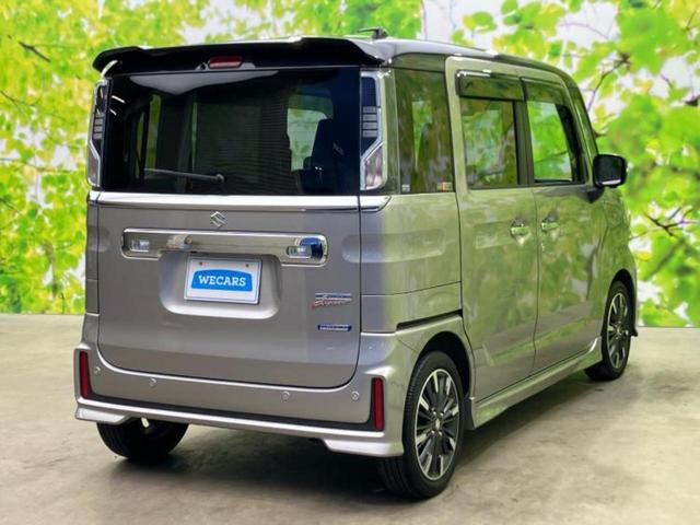 スペーシアカスタム ハイブリッドXSターボ 新品タイヤ/保証書/純正 9インチ SDナビ/衝突安全装置/両側電動スライドドア/シートヒーター/全方位モニター用カメラ/車線逸脱防止支援システム/シート ハーフレザー/ヘッドランプ LED ETC(3枚目)