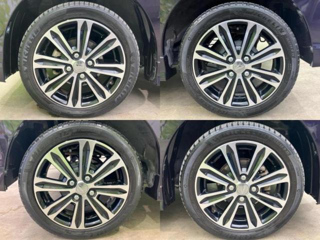 タント カスタムＲＳトップエディションＳＡ３　新品タイヤ／保証書／純正　ＳＤナビ／衝突安全装置／両側電動スライドドア／シートヒーター／車線逸脱防止支援システム／シート　ハーフレザー／ヘッドランプ　ＨＩＤ／Ｂｌｕｅｔｏｏｔｈ接続／ＥＴＣ　記録簿（52枚目）