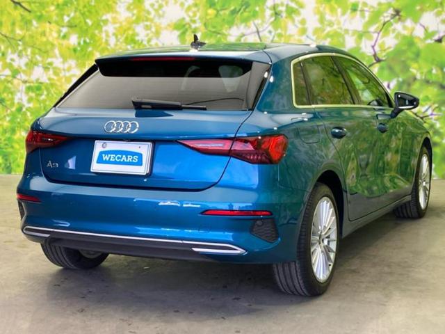 Ａ３ ３０ＴＦＳＩアドバンスド　新品タイヤ／保証書／純正　ＳＤナビ／衝突安全装置／ヘッドランプ　ＬＥＤ／ＥＢＤ付ＡＢＳ／横滑り防止装置／アイドリングストップ／フルセグＴＶ／エアバッグ　運転席／エアバッグ　助手席　衝突被害軽減システム（3枚目）