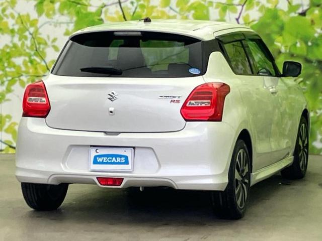 スイフト ＲＳｔ　保証書／純正　８インチ　ＳＤナビ／デュアルカメラブレーキサポート（スズキ）／シートヒーター／車線逸脱防止支援システム／ドライブレコーダー　社外／ヘッドランプ　ＬＥＤ／Ｂｌｕｅｔｏｏｔｈ接続　ＤＶＤ再生（3枚目）