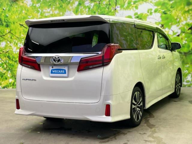 アルファード S Cパッケージ 新品タイヤ/保証書/純正 SDナビ/フリップダウンモニター 純正 12.8インチ/両側電動スライドドア/シート 合皮/電動バックドア/ヘッドランプ LED/ETC/EBD付ABS 後席モニター 記録簿(3枚目)