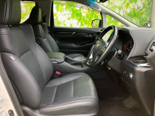 アルファード S Cパッケージ 新品タイヤ/保証書/純正 SDナビ/フリップダウンモニター 純正 12.8インチ/両側電動スライドドア/シート 合皮/電動バックドア/ヘッドランプ LED/ETC/EBD付ABS 後席モニター 記録簿(4枚目)