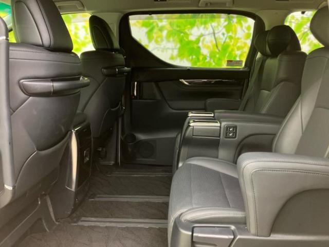 アルファード S Cパッケージ 新品タイヤ/保証書/純正 SDナビ/フリップダウンモニター 純正 12.8インチ/両側電動スライドドア/シート 合皮/電動バックドア/ヘッドランプ LED/ETC/EBD付ABS 後席モニター 記録簿(8枚目)