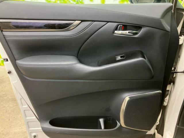 アルファード S Cパッケージ 新品タイヤ/保証書/純正 SDナビ/フリップダウンモニター 純正 12.8インチ/両側電動スライドドア/シート 合皮/電動バックドア/ヘッドランプ LED/ETC/EBD付ABS 後席モニター 記録簿(22枚目)