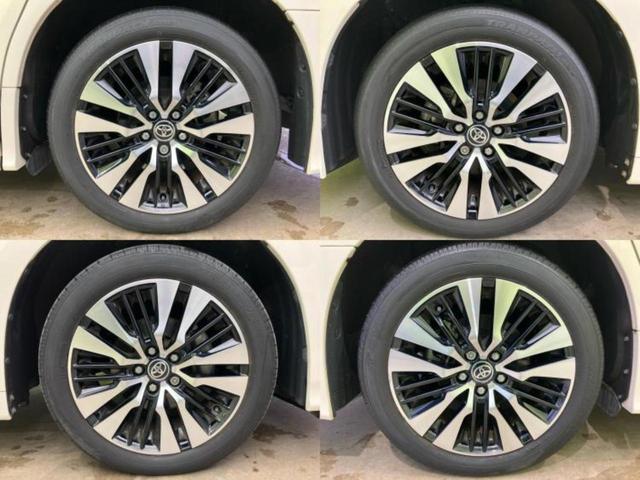 アルファード S Cパッケージ 新品タイヤ/保証書/純正 SDナビ/フリップダウンモニター 純正 12.8インチ/両側電動スライドドア/シート 合皮/電動バックドア/ヘッドランプ LED/ETC/EBD付ABS 後席モニター 記録簿(62枚目)