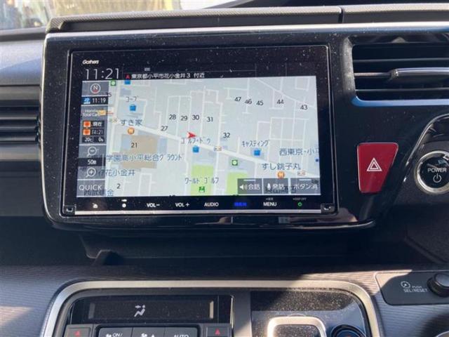 ステップワゴンスパーダ eHEVスパーダG・EXホンダセンシング 新品タイヤ/保証書/純正 9インチ SDナビ/フリップダウンモニター/衝突安全装置/両側電動スライドドア/シートヒーター/車線逸脱防止支援システム/シート ハーフレザー/ドライブレコーダー 社外(9枚目)