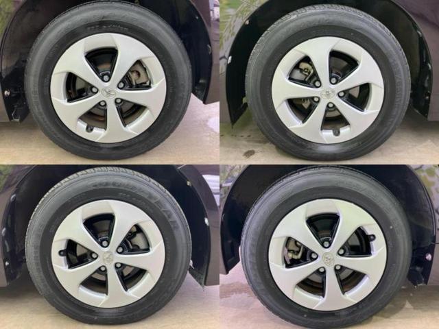 プリウス S 新品タイヤ/保証書/社外 SDナビ/ヘッドランプ HID/ETC/EBD付ABS/横滑り防止装置/アイドリングストップ/バックモニター/フルセグTV/エアバッグ 運転席/エアバッグ 助手席(50枚目)