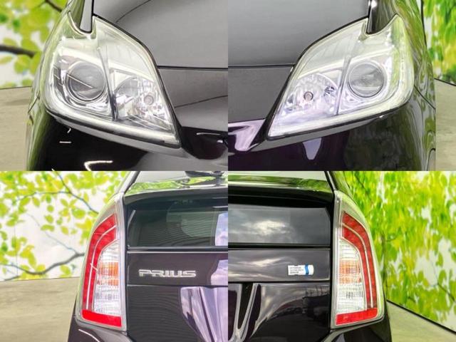 プリウス S 新品タイヤ/保証書/社外 SDナビ/ヘッドランプ HID/ETC/EBD付ABS/横滑り防止装置/アイドリングストップ/バックモニター/フルセグTV/エアバッグ 運転席/エアバッグ 助手席(51枚目)