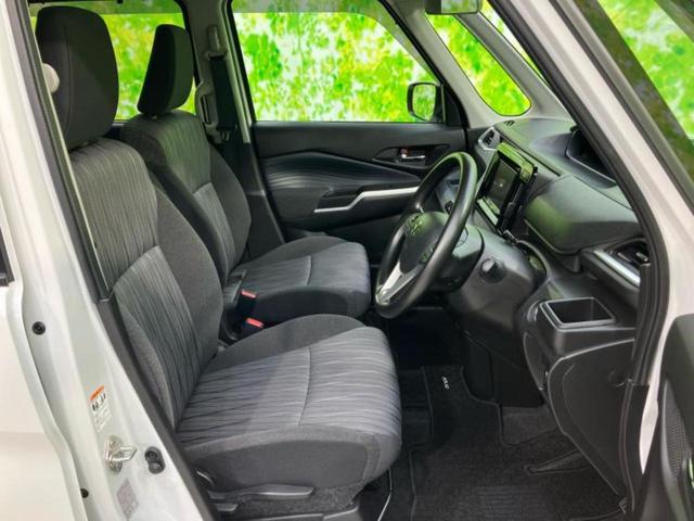 ソリオ ハイブリッドＭＸ　新品タイヤ／保証書／社外　８インチ　ＳＤナビ／セーフティサポート（スズキ）／電動スライドドア／シートヒーター／全方位モニター用カメラ／車線逸脱防止支援システム／ドライブレコーダー　社外　全周囲カメラ（4枚目）