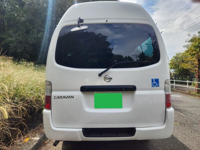キャラバン  チェアキャブM仕様 ロングボディ 10人乗り 車いす2名+8名 車椅子固定装置2基 車いす移動車 ストレッチャー 車椅子2台 福祉車両 リフタータイプ8ナンバー 介護タクシー 減免非課税(17枚目)