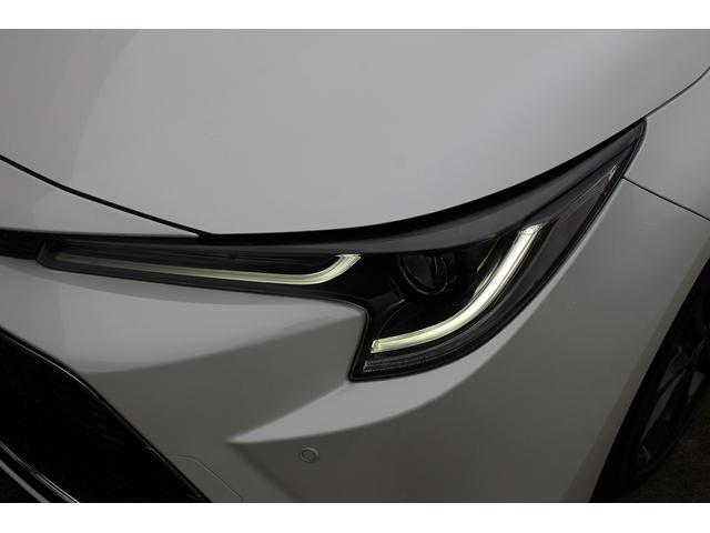 カローラツーリング ハイブリッド　ダブルバイビー　純正ナビ／フルセグＴＶ／バックカメラ／衝突軽減ブレーキシステム／アダクティブクルーズコントロール／黒革シート／コーナーセンサー／純正１７インチアルミホイール／シートヒーター／ＥＴＣ／スマートキー／（20枚目）