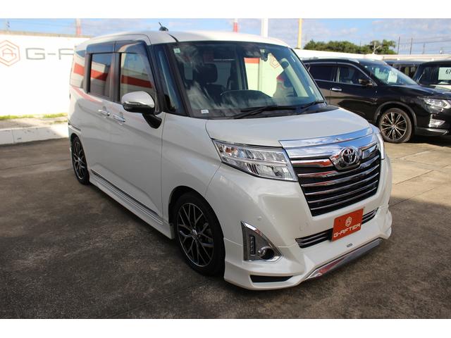 ルーミー カスタムＧ－Ｔ　禁煙車　モデリスタエアロ　純正９インチナビ　フルセグＴＶ　バックカメラ　ＬＥＤヘッドライト　両側電動スライドドア　クルーズコントロール　スマートアシスト２　ビルトインＥＴＣ　プッシュスタート（8枚目）