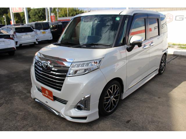 ルーミー カスタムＧ－Ｔ　禁煙車　モデリスタエアロ　純正９インチナビ　フルセグＴＶ　バックカメラ　ＬＥＤヘッドライト　両側電動スライドドア　クルーズコントロール　スマートアシスト２　ビルトインＥＴＣ　プッシュスタート（10枚目）