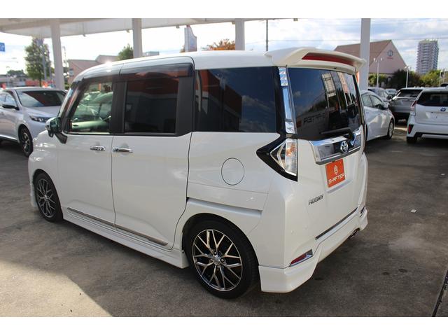 ルーミー カスタムＧ－Ｔ　禁煙車　モデリスタエアロ　純正９インチナビ　フルセグＴＶ　バックカメラ　ＬＥＤヘッドライト　両側電動スライドドア　クルーズコントロール　スマートアシスト２　ビルトインＥＴＣ　プッシュスタート（12枚目）