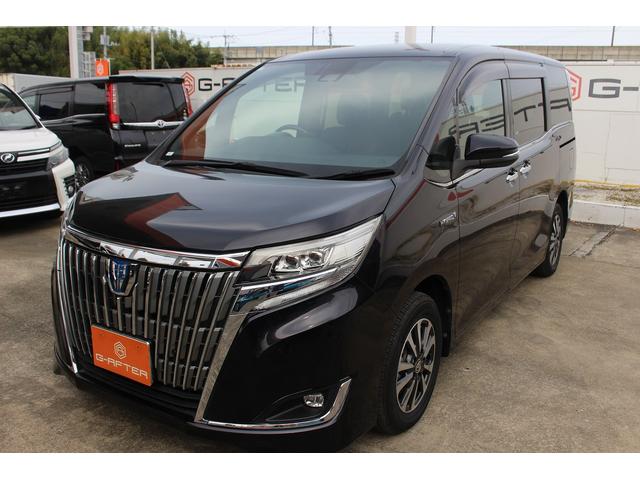 エスクァイア ハイブリッドＧｉ　禁煙車　黒革シート　両側パワースライドドア　純正ナビ　フルセグＴＶ　バックカメラ　オートクルーズ　ＥＴＣ　衝突軽減ブレーキ　レーンディパーチャーアラート　盗難防止システム　シートヒーター　ＢＴ接続可（9枚目）