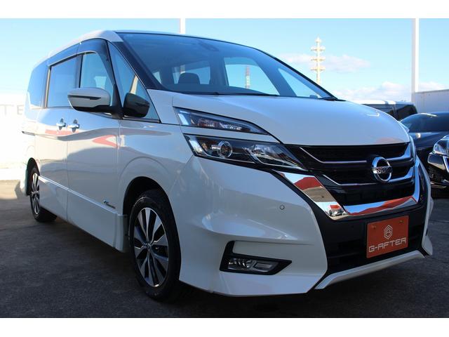 セレナ ハイウェイスター　プロパイロットエディション　禁煙車　純正８インチナビ　フルセグＴＶ　ＬＥＤへッドライト　両側電動スライドドア　レーダークルーズコントロール　後席モニター　ＥＴＣ　純正１６インチＡＷ　Ｂｌｕｅｔｏｏｔｈ接続　プッシュスタート（8枚目）