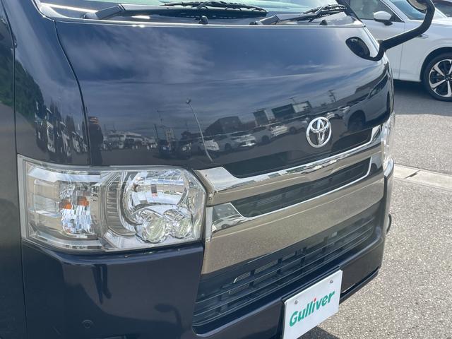 ハイエースバン スーパーＧＬ　ダークプライム　４ＷＤ　軽油　ワンオーナー　純正ＳＤナビ　ＣＤ　ＢＴ　ワンセグ　ＡＵＸ　バックカメラ　両側スライド　ＬＥＤオートライト　ハーフレザー　ドラレコ　ステアスイッチ　ターボ　フォグ　スマートキー　ＥＴＣ（24枚目）